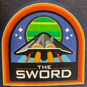 THE SWORD: "Ship" graphic tee - Austin, TX, metal band